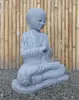Product image 9 of the product “Lokesh - Seated Monk no hair, 64 cm H | cast stone ”